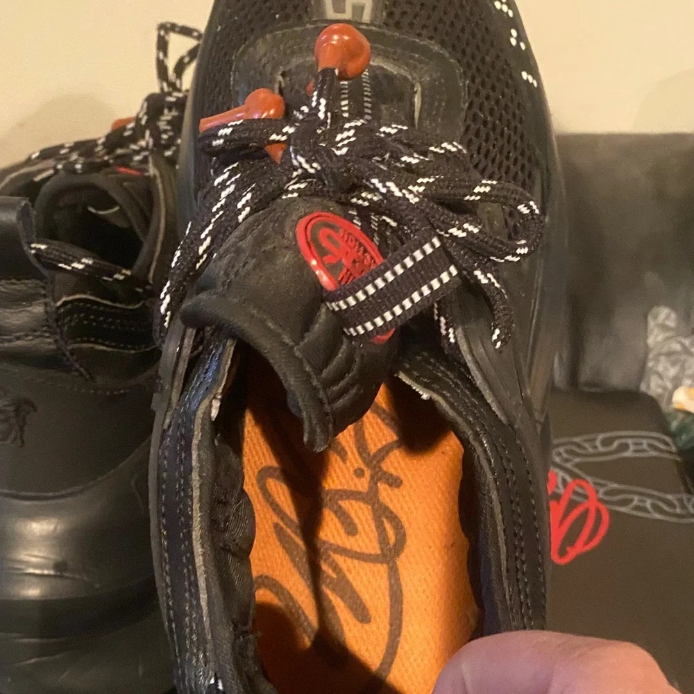 Versace Black Chunky Sneakers - Picture 5 of 6